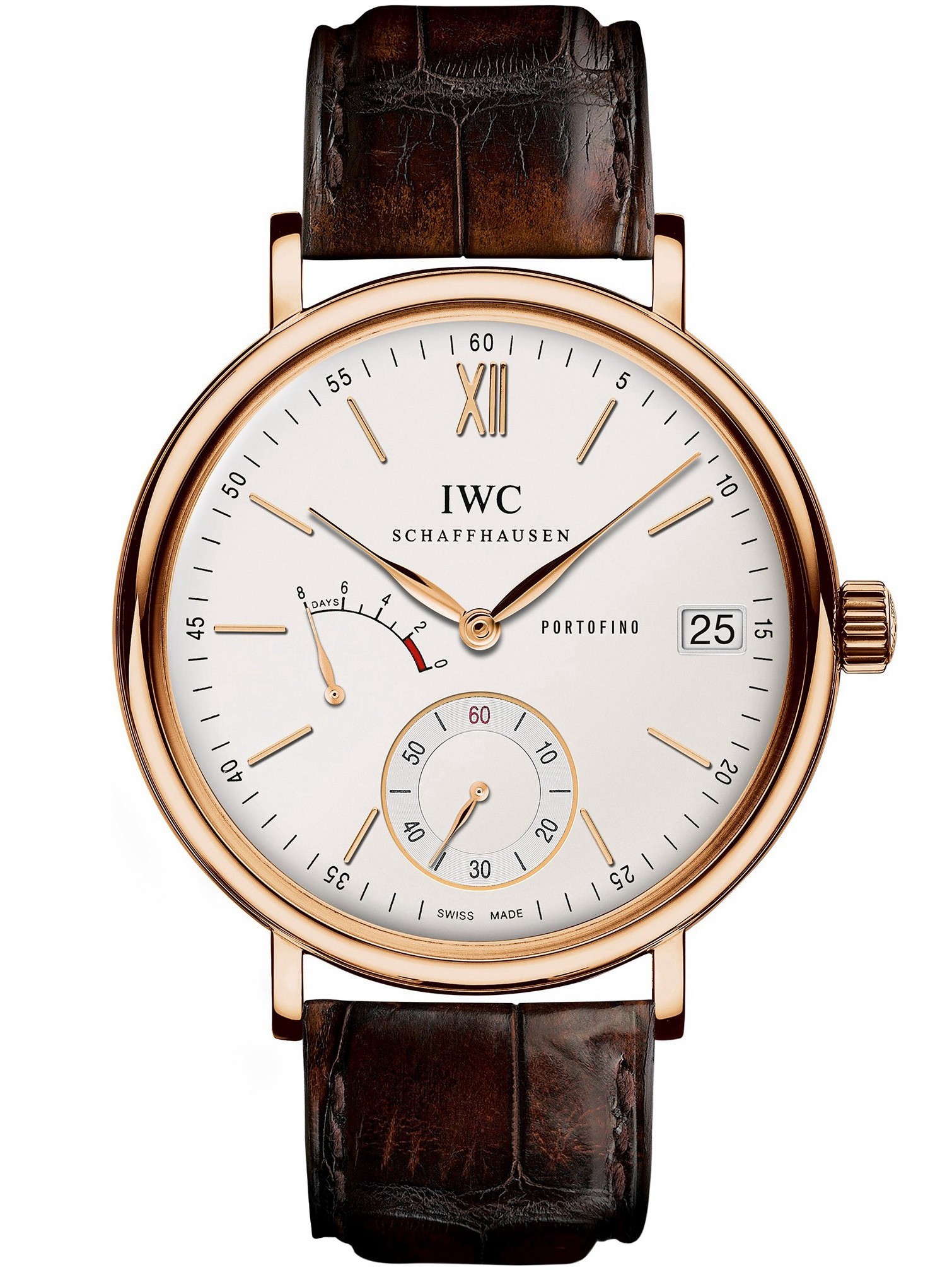 AAA Replica IWC Portofino Hand Wound Eight Days 45mm Mens Watch IW510107